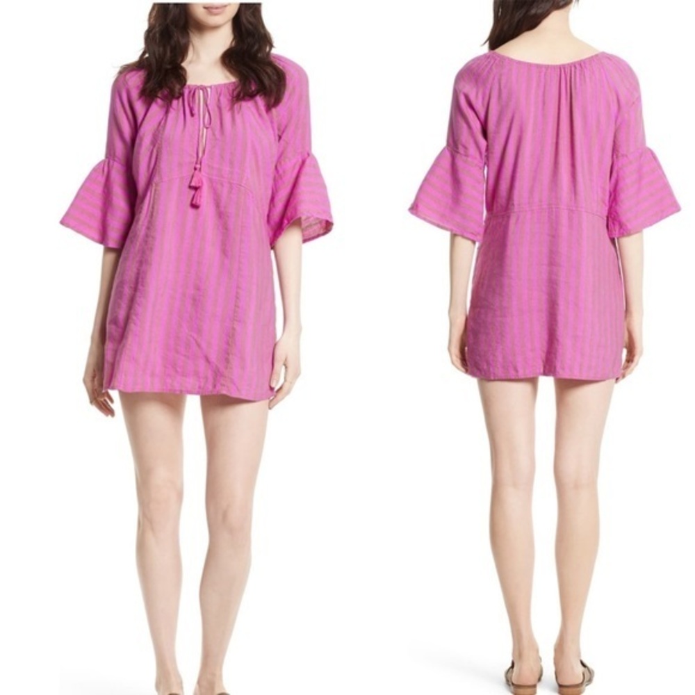 Free People Folk Town Minidress x